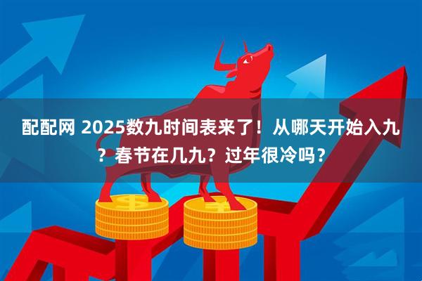 配配网 2025数九时间表来了！从哪天开始入九？春节在几九？过年很冷吗？